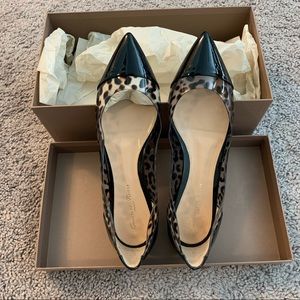 gianvito rossi flat leopard print